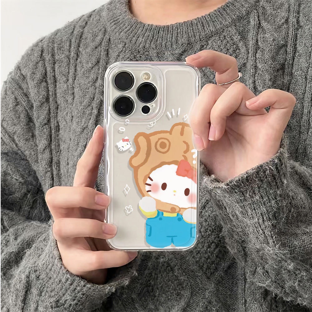 ✅Ốp Điện Thoại Mềm Chống Sốc In Hình Mèo Kitty Dễ Thương Cho Iphone 11iphone1213plus 14pro 78 6Inmax