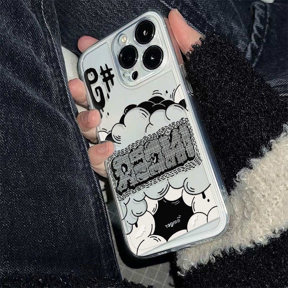 ✅Ốp Điện Thoại Dẻo In Chữ Tiếng Anh Đơn Giản Chống Sốc Cho Iphone 78 max14pro 1213 6In Plus 11 PYF8