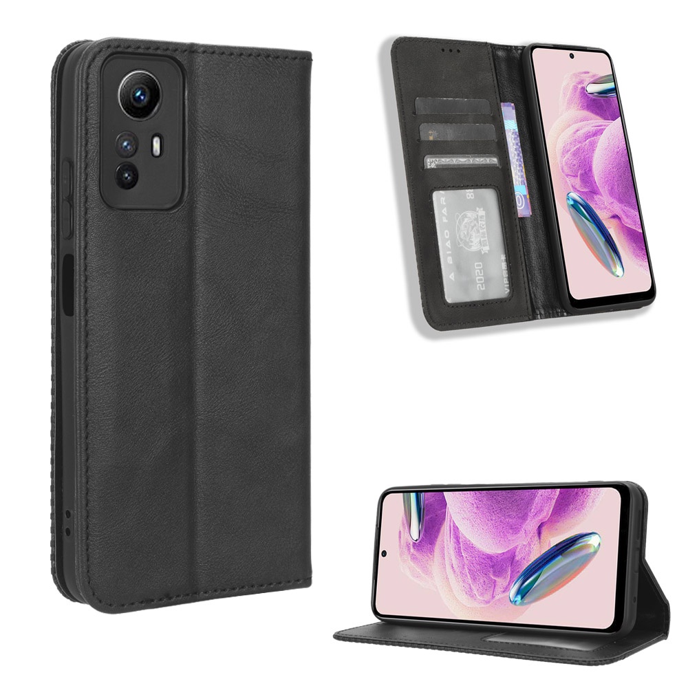 Bao Da Điện Thoại Dạng Ví Nắp Lật Cao Cấp Cho Xiaomi Redmi Note 12S 4G 2023 Redmi Note 12S Note12S 4G 6.43"