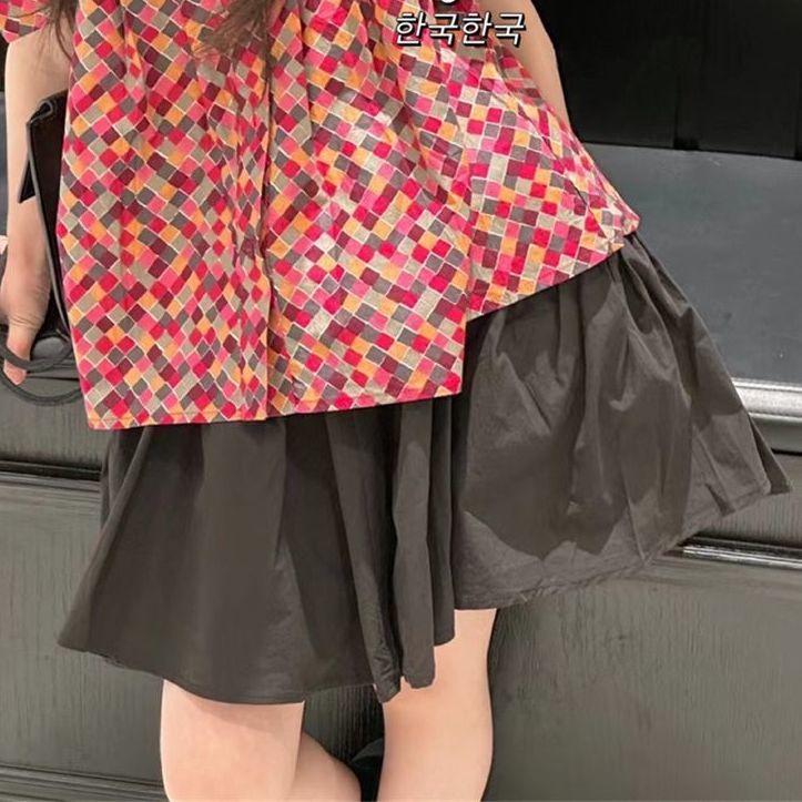 Áo Sơ Mi Tay Ngắn In Hoa Thời Trang Mùa Hè 2023 Mới Cho Bé Gái