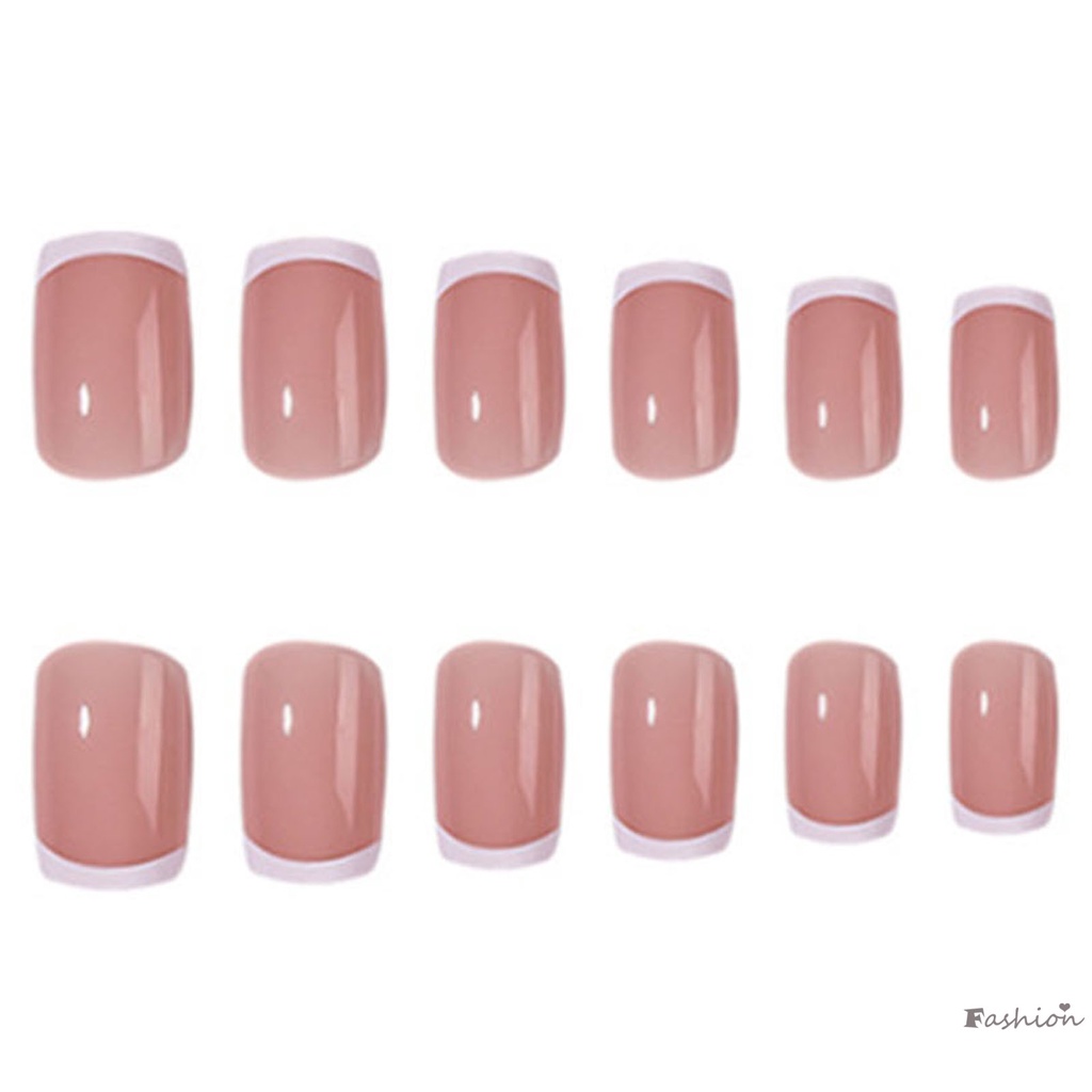 Bộ Móng Tay Giả Thắt Nơ Dạng Nhấn Thoải Mái