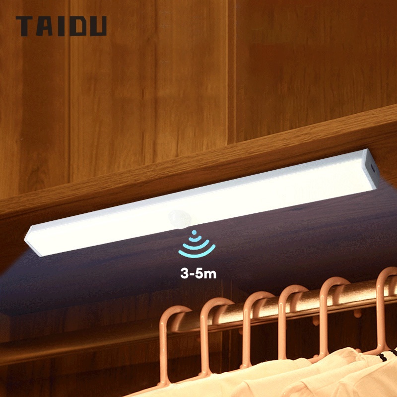 TAIDU Đèn led Thông Minh Cảm Ứng Cơ Thể Người Không Dây Sạc Lại Được