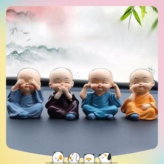 BỘ TƯỢNG 4 CHÚ TIỀU 4 ĐIỀU "KHÔNG"