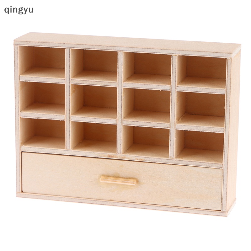 Mô Hình Kệ Sách / Tủ Kéo 1: 12 Dùng Để Trang Trí Nhà Búp Bê