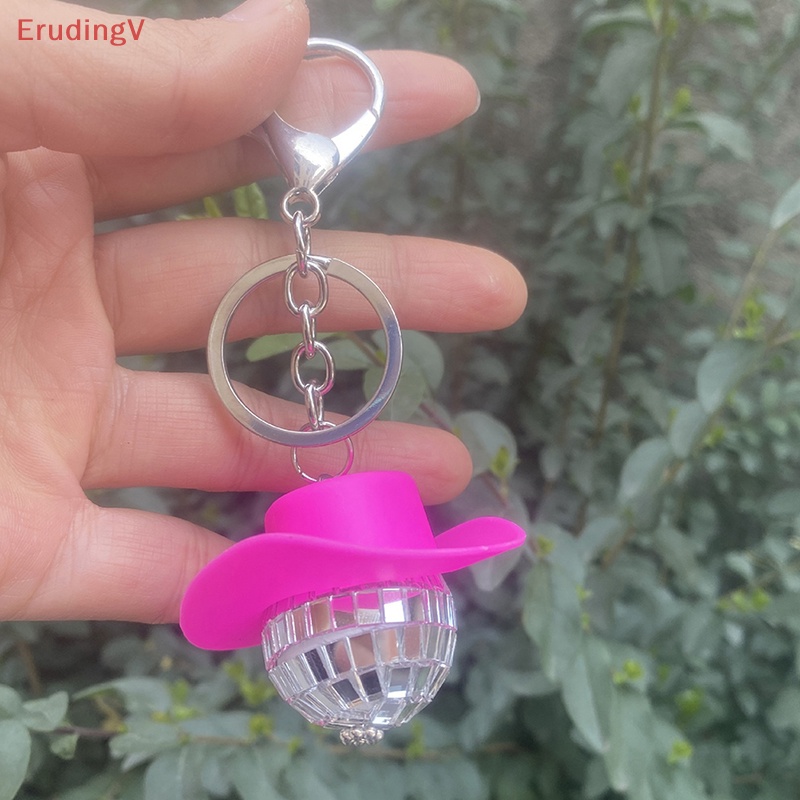 [ErudingV] Bóng Treo Kính Chiếu Hậu Disco Trang Trí Xe Hơi [Mới]