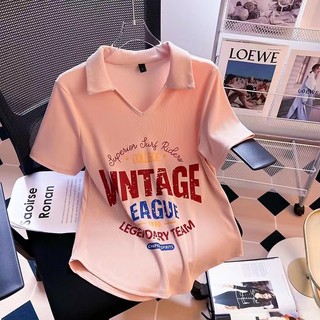 Áo polo Tay Ngắn Plus Size Cho Nữ (4 Màu)