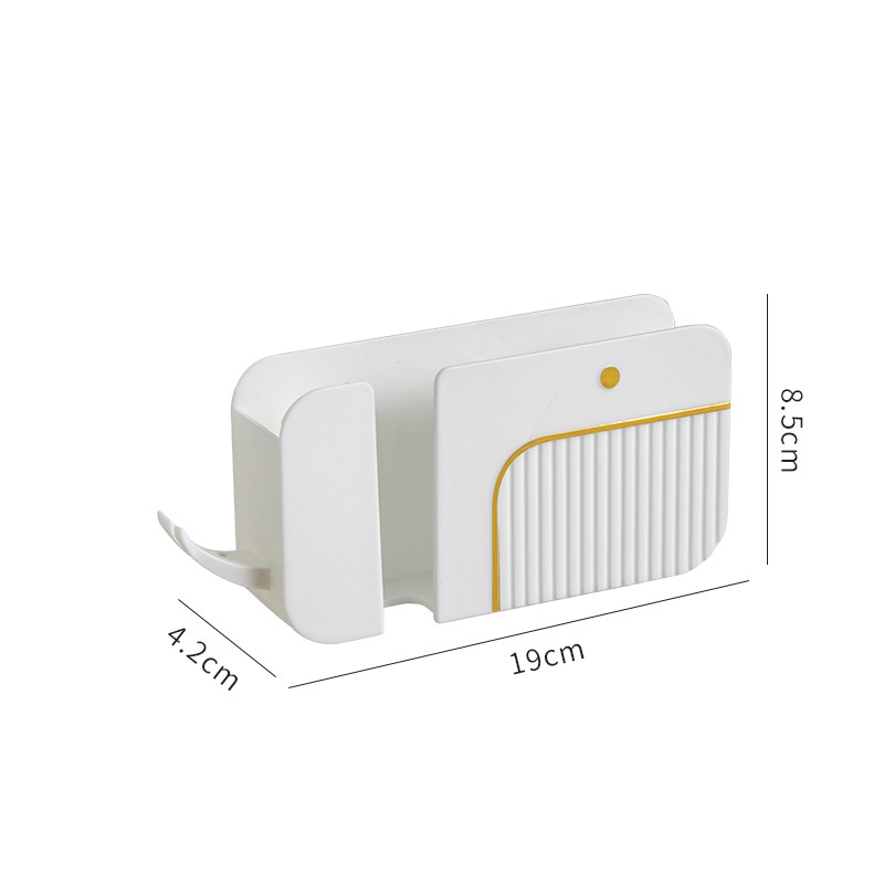 Giá Đỡ Điều Khiển Từ Xa / Cắm Sạc Điện Thoại Gắn Tường Tiện Lợi