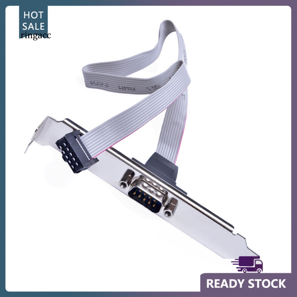 Cáp Kết Nối Bo Mạch Chủ RGA 40cm RS232 DB9 Pin COM