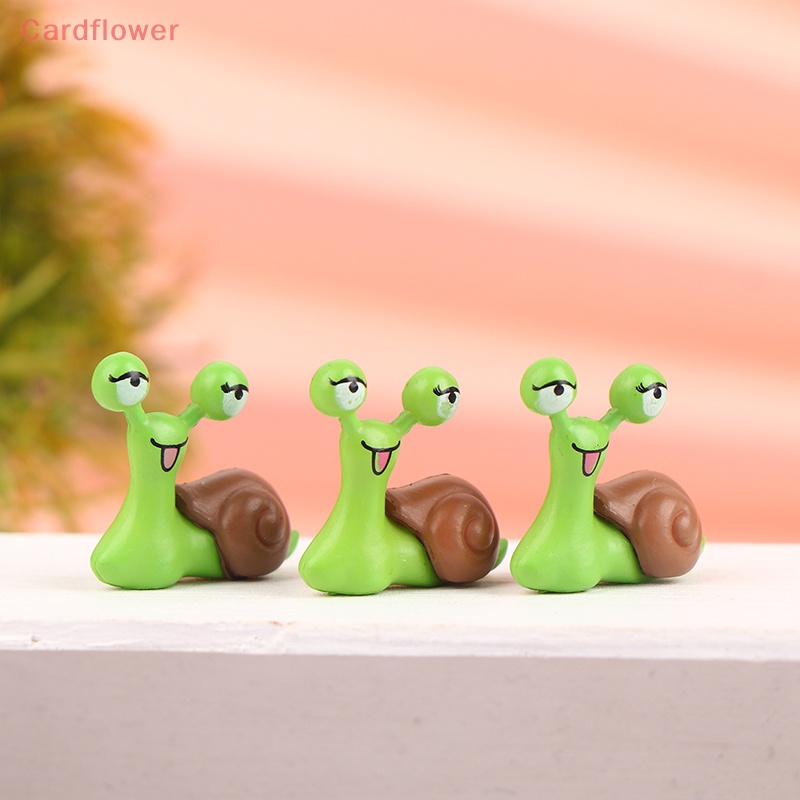 1 Mô Hình Ốc Sên Mini Trang Trí Tiểu Cảnh Mới