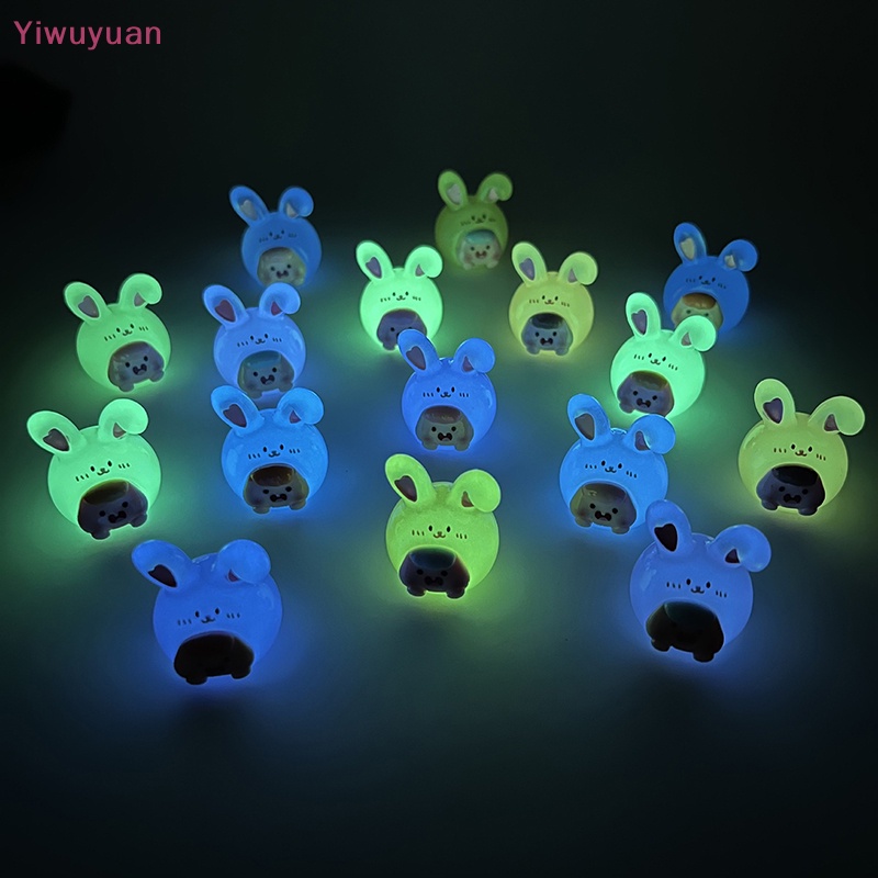 1 Chú Thỏ Mini Phát Quang Đáng Yêu Trang Trí Mới