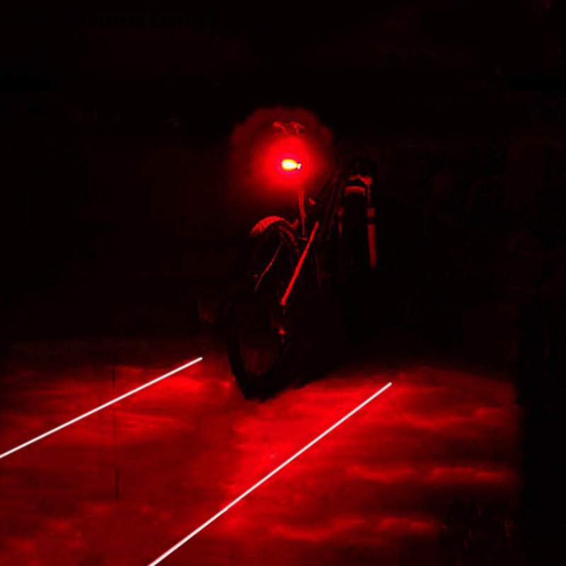 Đèn LED Cảnh Báo An Toàn Gắn Đuôi Xe Đạp Chống Nước