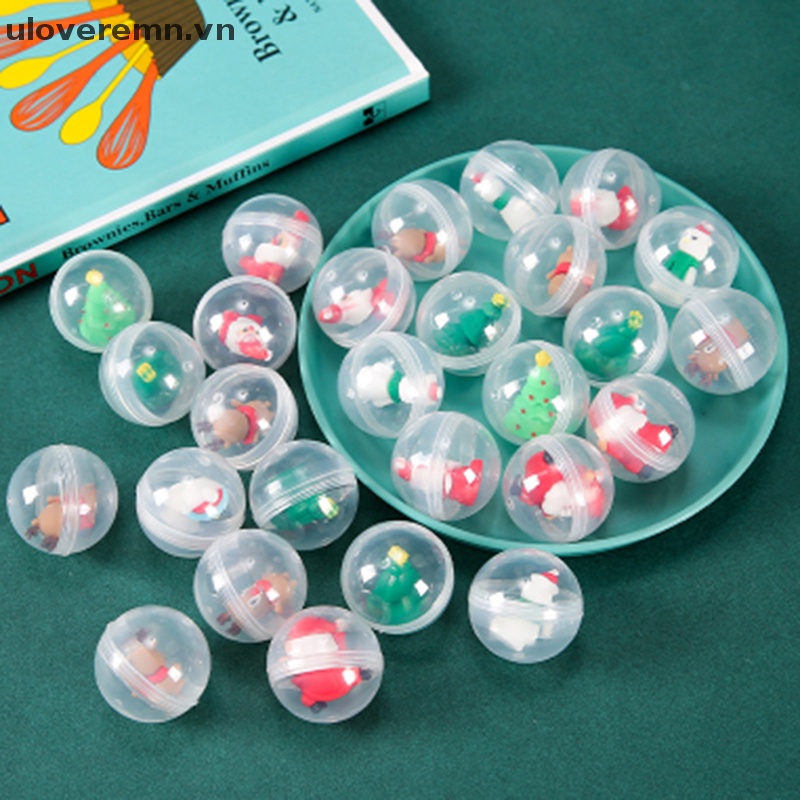 Set 10 Quả Bóng Nhựa Trong Suốt Đồ Chơi Kích Thước 32MM