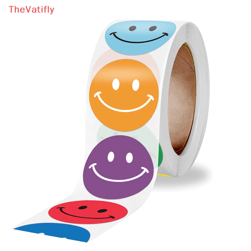 Bộ 500 Miếng Dán Hình Mặt Cười Dùng Làm Phần Thưởng Cho Bé