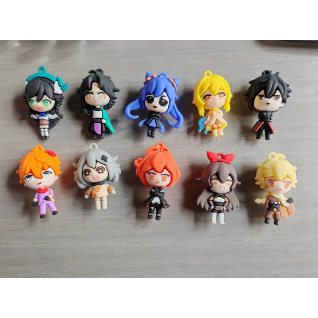 Đồ Chơi Mô Hình Nhân Vật Hoạt Hình Anime Genshin Va Chạm