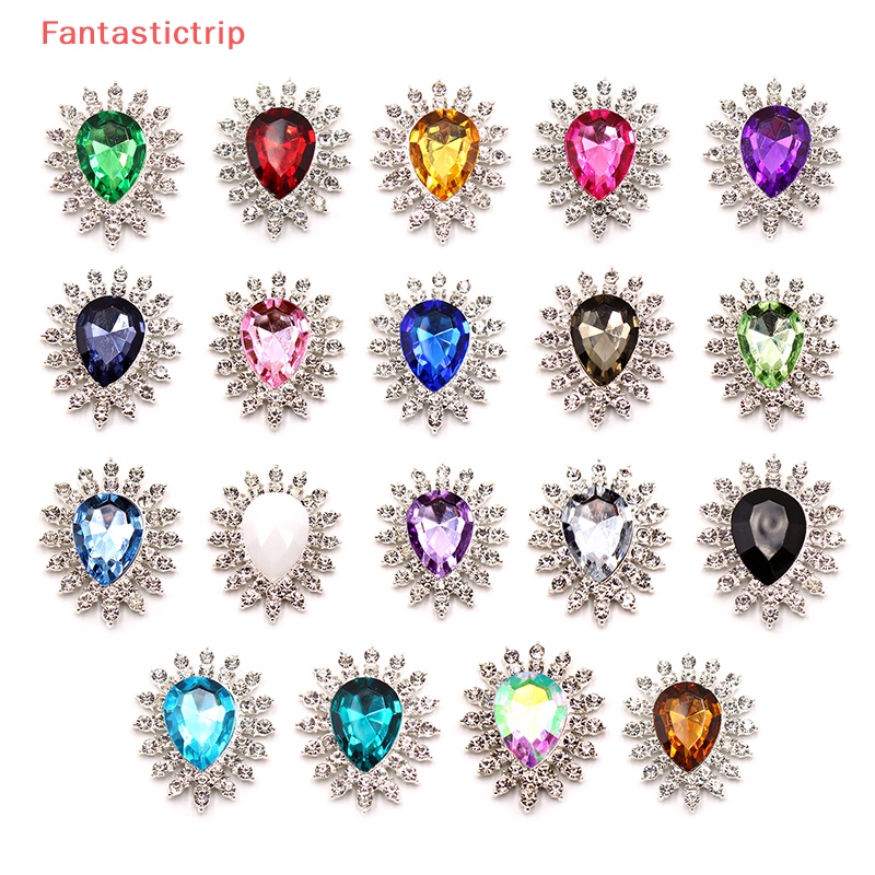 Ghim Cài Áo Bằng Kim Loại Bạc 27 * 32MM Diy