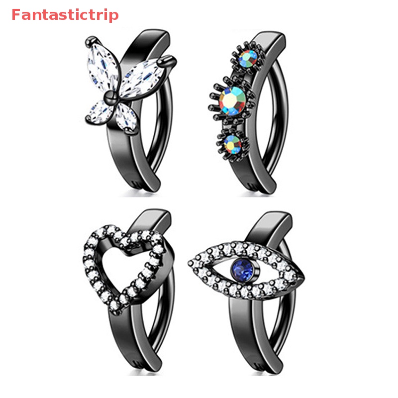 Khuyên Rốn Dạng Thanh Tạ Cong Bằng Thép Không Gỉ Đính Đá Zircon Thông Dụng Cho Nữ