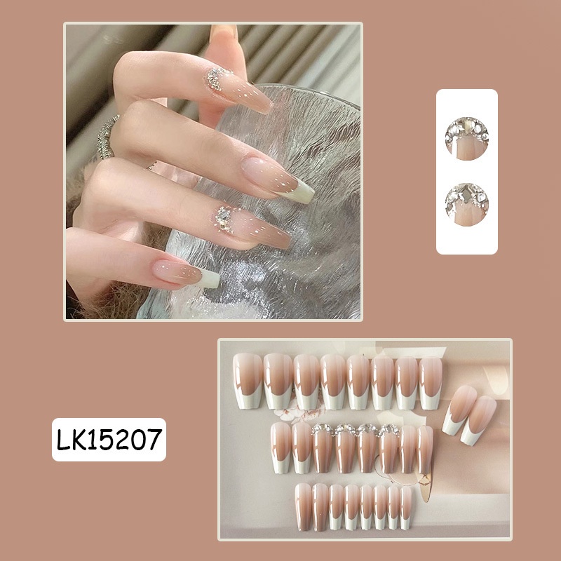 Miếng Dán Trang Trí Móng Tay Màu Gradient Thời Trang