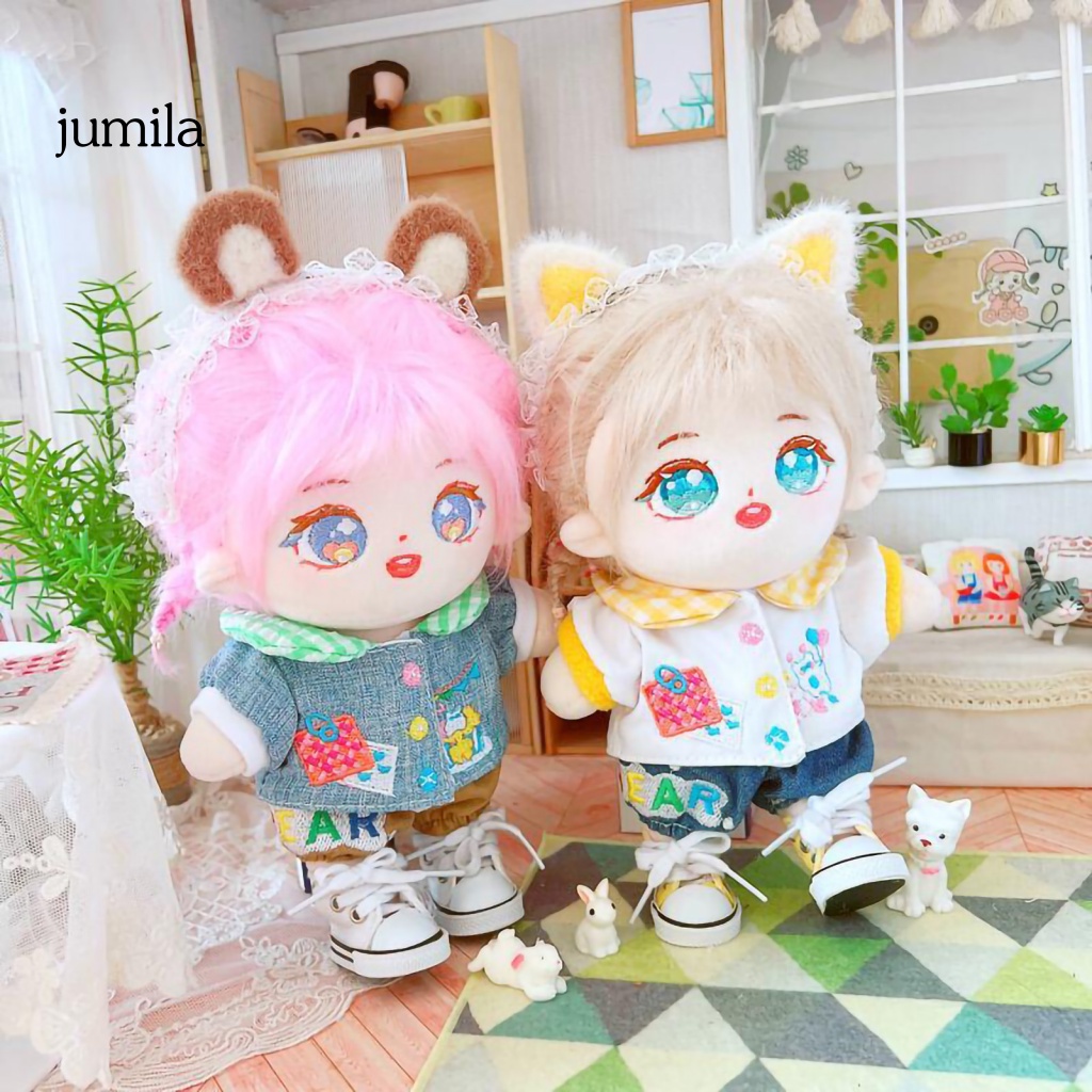 1 Bộ Quần Áo Cotton Dành Cho Búp Bê Dài 20cm