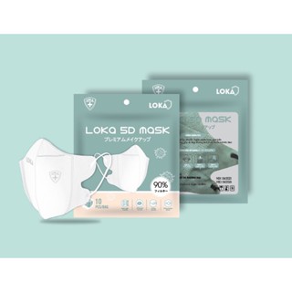 Khẩu Trang 5D Mask LOKA Chính Hãng , 5D Mask Ôm Sát Mặt Phong Cách Hàn Quốc