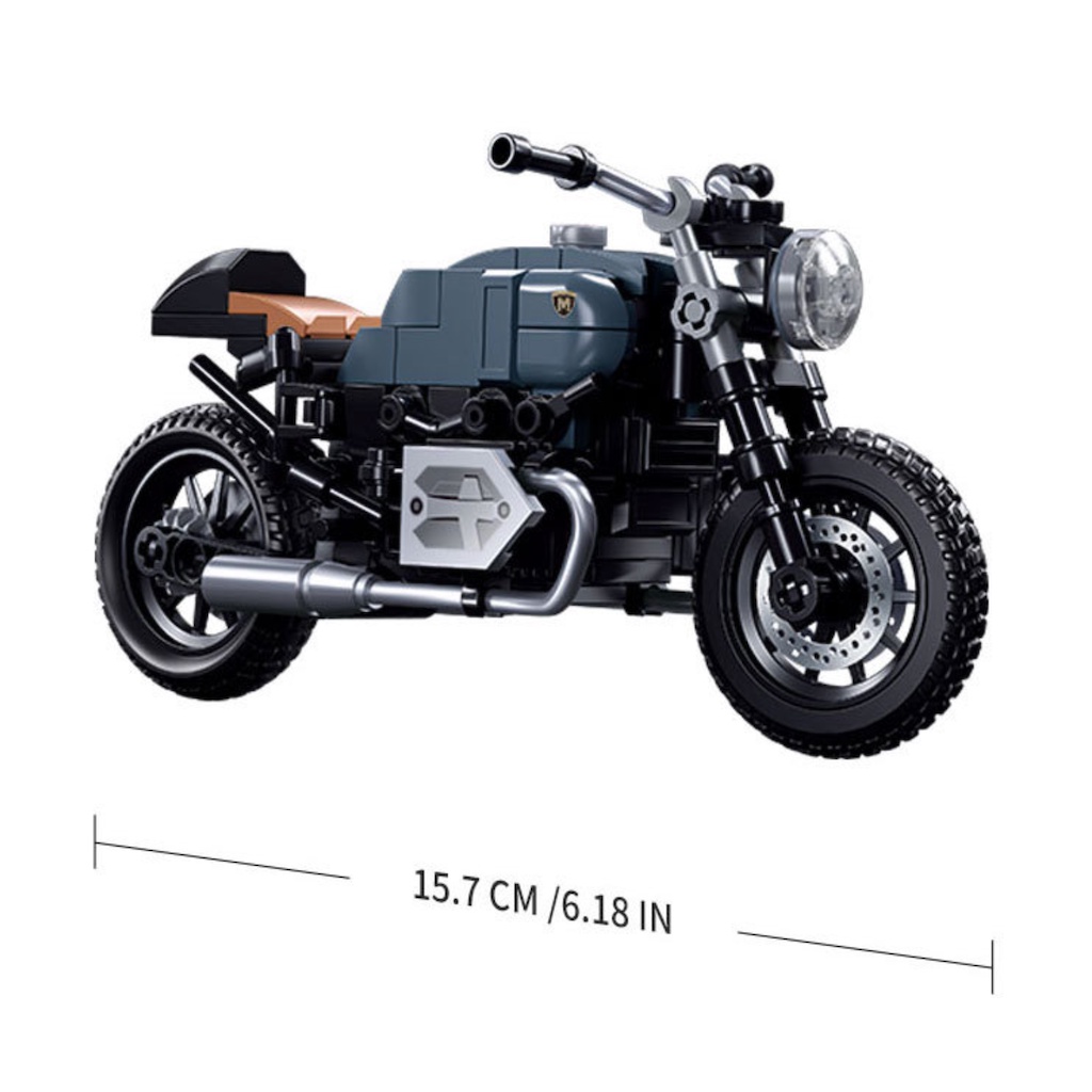 Set 191 Mô Hình Xe Mô Tô Đồ Chơi Tỉ Lệ 1: 12 Cho Bé