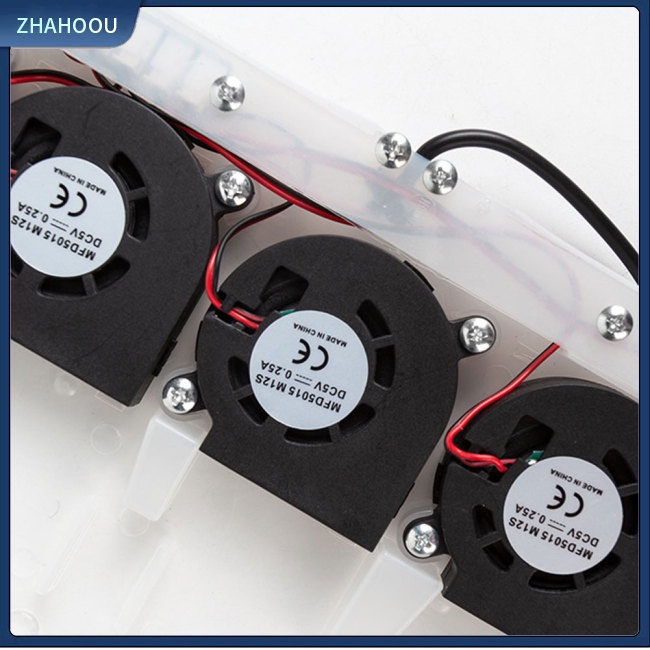 ☃Nhà Cửa☃ Đệm Lót Ghế Ngồi Làm Mát Thoáng Khí Chống Trượt Kèm Quạt Usb Tiện Dụng Cho Mùa Hè