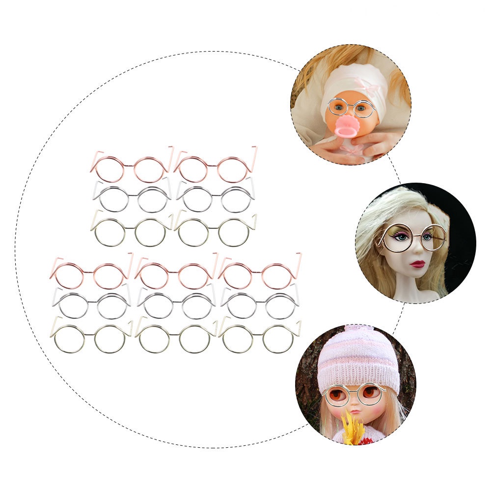 Set 15 Kính Mát Mini Dành Cho Búp Bê