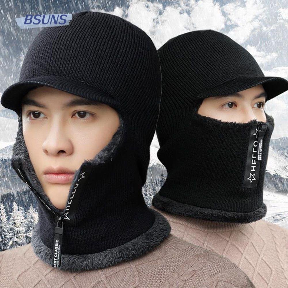 Mũ Lông Cừu Che Tai Giữ Ấm 4 Màu Tùy Chọn Cho Nam Đi Xe Đạp Ngoài Trời