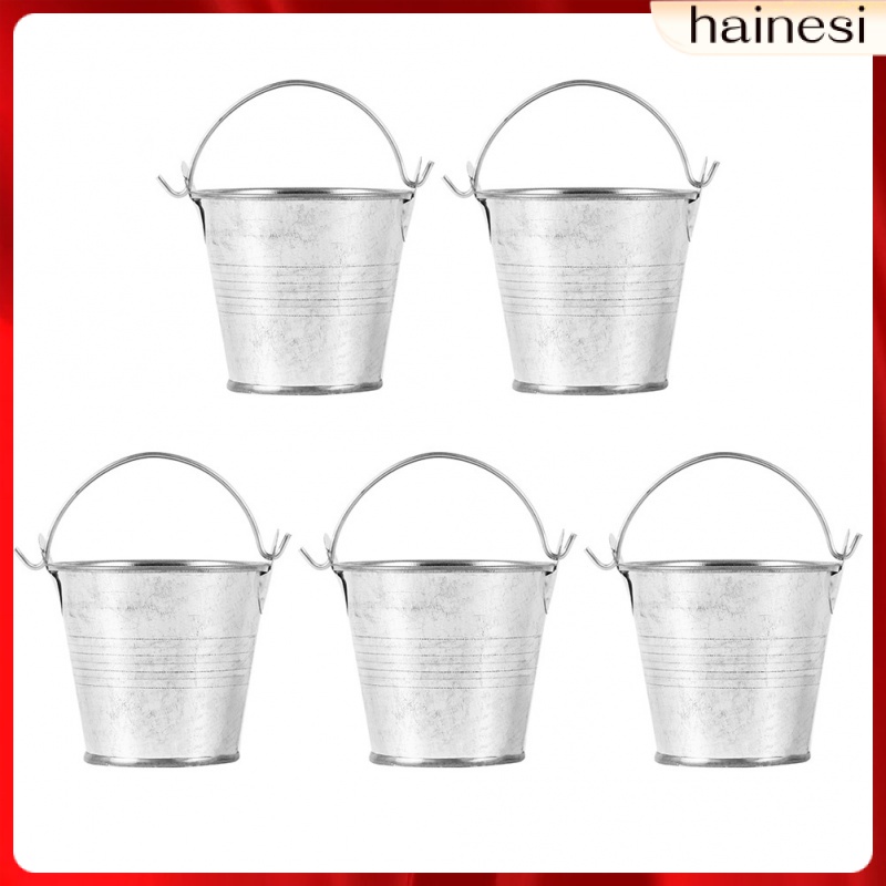 Set 5 Bình Kim Loại Mini Đựng Đá Tiện Dụng Cho Bé