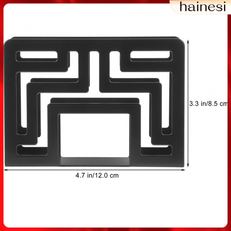 Para Mesa Giá Đỡ Khăn Giấy Để Bàn Trang Trí Khoét Rỗng Sắp Xếp Gọn Gàng