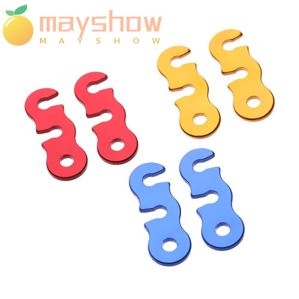 Set 2 / 4 / 6 Móc Khóa Dây Thừng Điều Chỉnh Được Dành Cho Hoạt Động Ngoài Trời