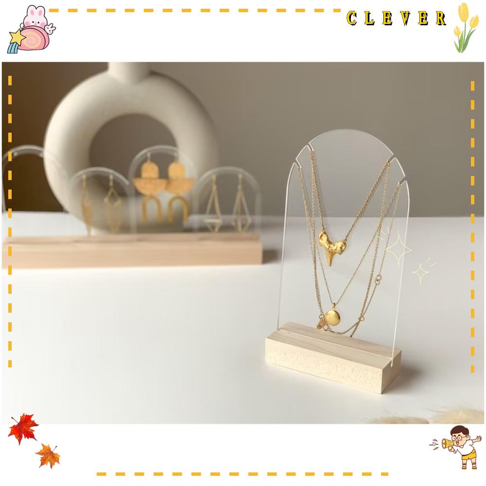 Giá Đỡ Trưng Bày Trang Sức Để Bàn Trong Suốt