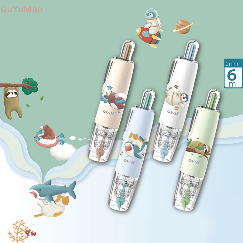 Bút Xoay Chỉnh Sửa Sức Chứa Lớn Hình Bánh Macaroon Dễ Thương Có Thể Thay Thế Xoay 360 Độ