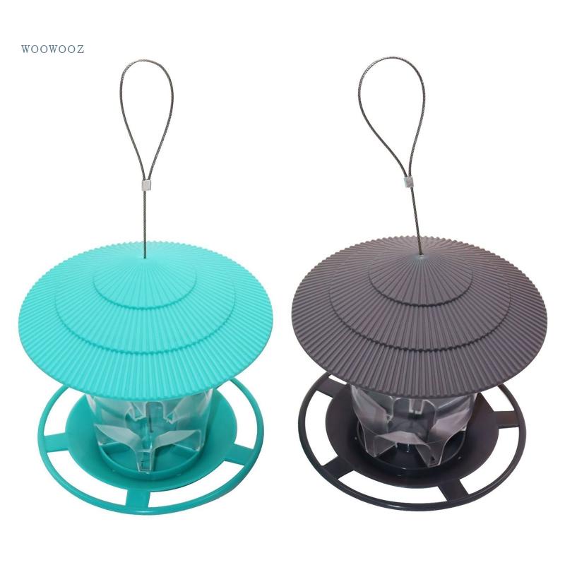 Hộp Đựng Thức Ăn Cho Chim Bằng Nhựa Chống Thấm Nước Có Móc Treo Tiện Dụng