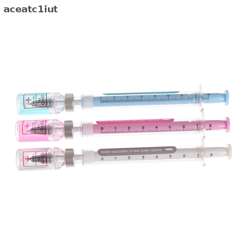 Ống tiêm hình dạng đặc biệt văn phòng phẩm dễ thương 0.5mm Văn Phòng TrườNg Học cung cấp Bút gel mới