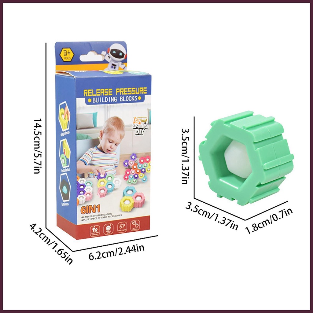 Con Quay Đồ Chơi Fidget Spinner DIY 7 MàU