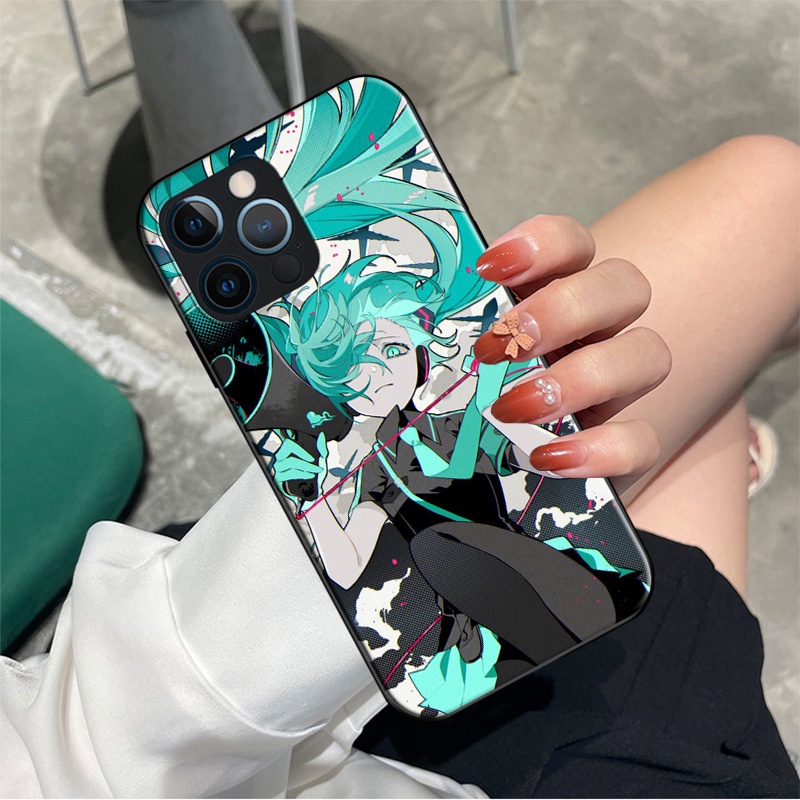 Ốp Điện Thoại Dẻo Họa Tiết Hoạt Hình Hatsune Miku Cho Xiaomi Redmi S2 9T 9A 9C NFC 9 Prime 10 K40 Pro 10X LJW56