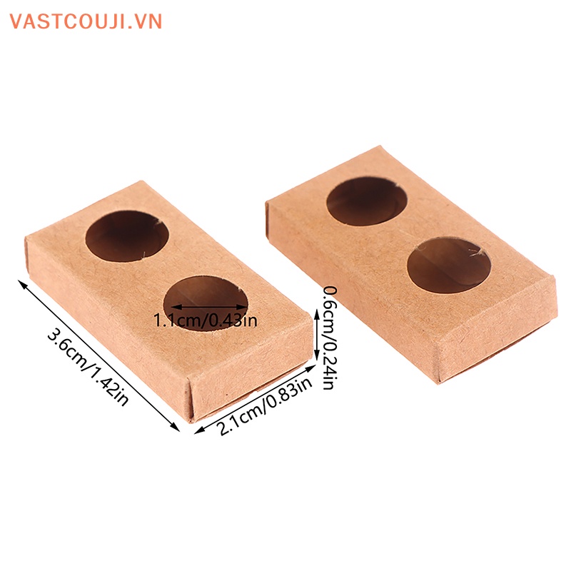 Set 2 Khay Đựng Ly Cà Phê Tỉ Lệ 1 / 12 Trang Trí Nhà Búp Bê