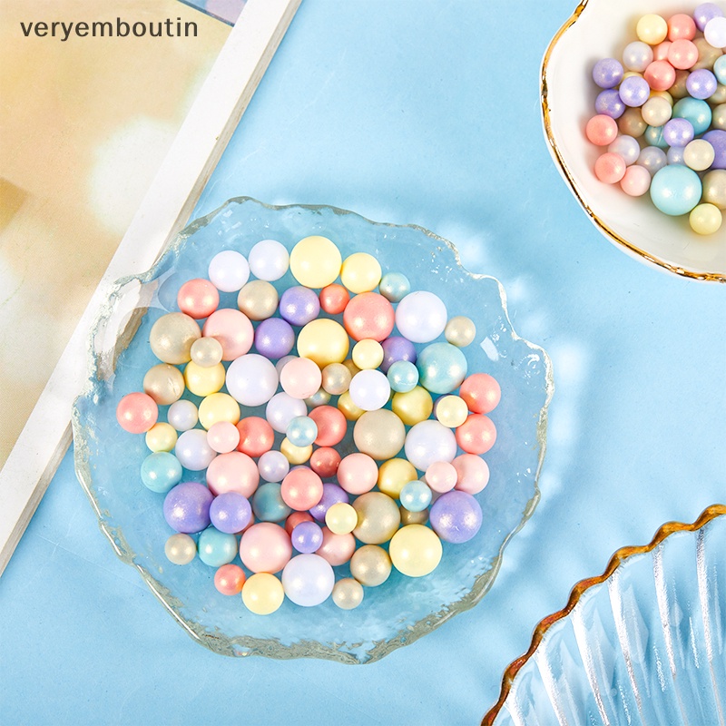 1 Bộ Hạt Màu Macaron Tự Dán Trang Trí Ốp Điện Thoại