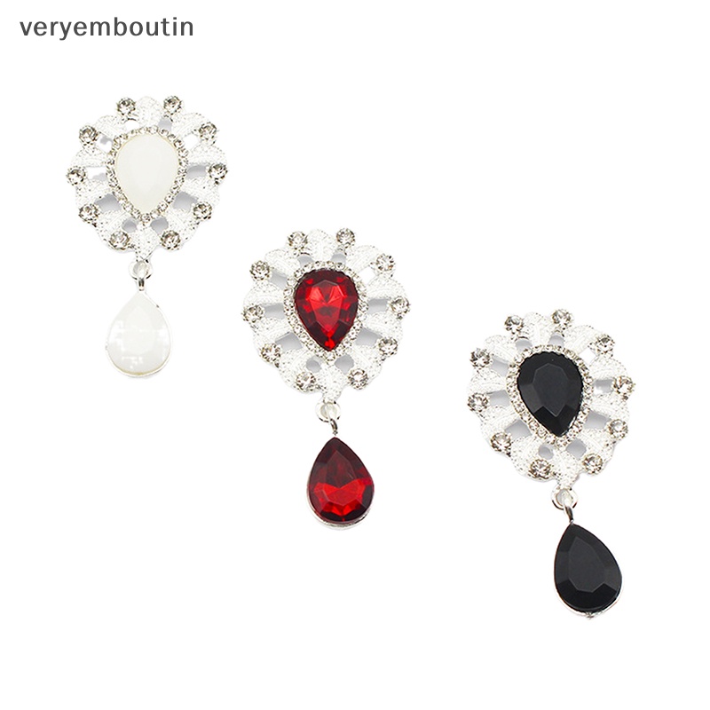 Trâm Cài Áo Hình Giọt Nước Đính Đá Hình Giọt Nước Sáng Tạo DIY