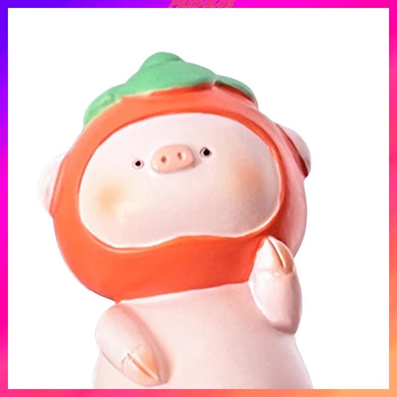 [Predolo2] Mô Hình Chú Heo Vui Nhộn Để Bàn Trang Trí Phòng Trà