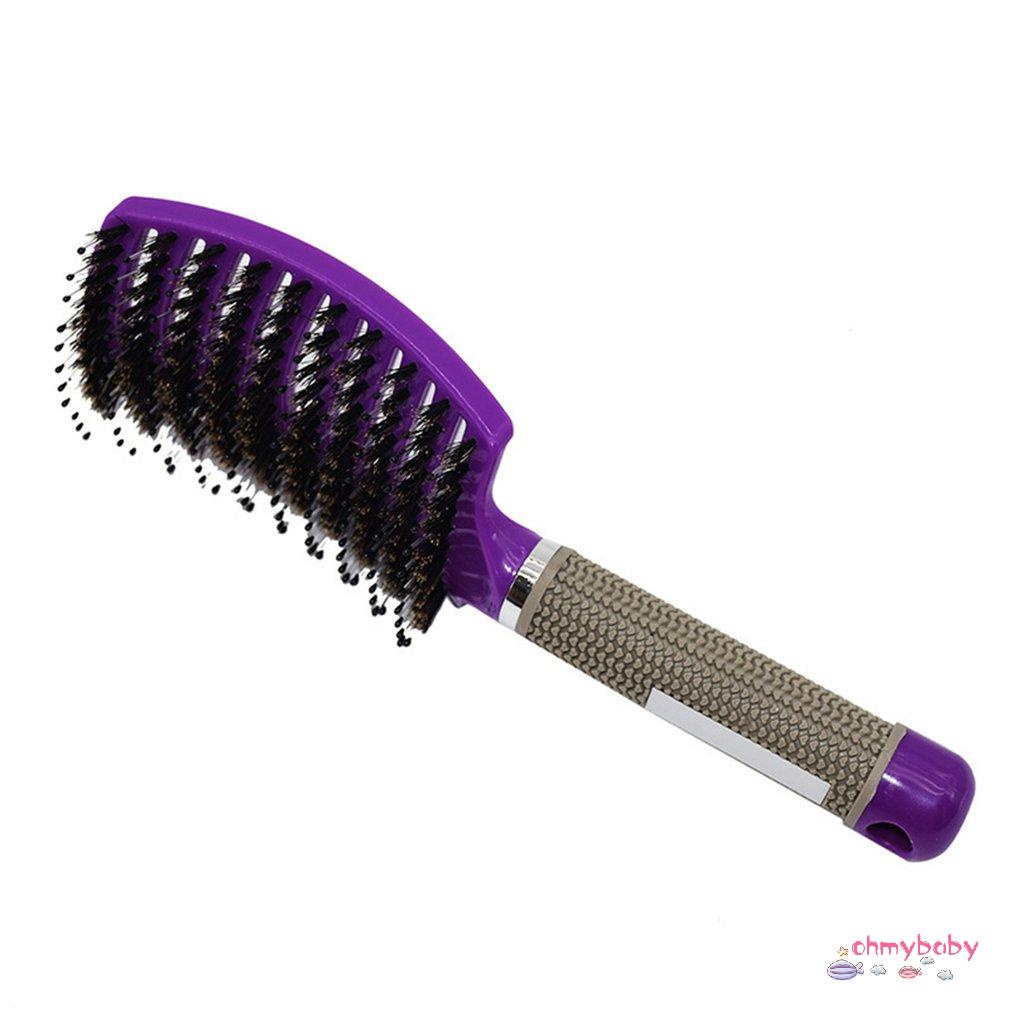 [Ready] Cong Lông Massage Lược Làm Tóc Chải Mượt Uốn Tạo Kiểu Thẳng [Z/9]