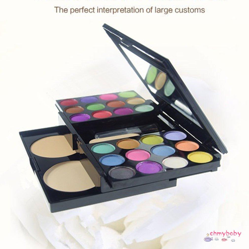 [Ready] Bộ Trang Điểm Nữ Cô Gái Mỹ Phẩm Nhỏ Gọn Full Chống Thấm Nước Lâu Dài Phấn Mắt Môi Má Hồng [Z/2]