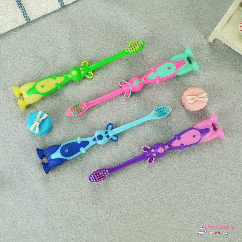 [InStock] Phim hoạt hình Kangaroo Shape Bàn chải đánh răng trẻ em đầu nhỏ mềm có lông cực cho [Z/13]