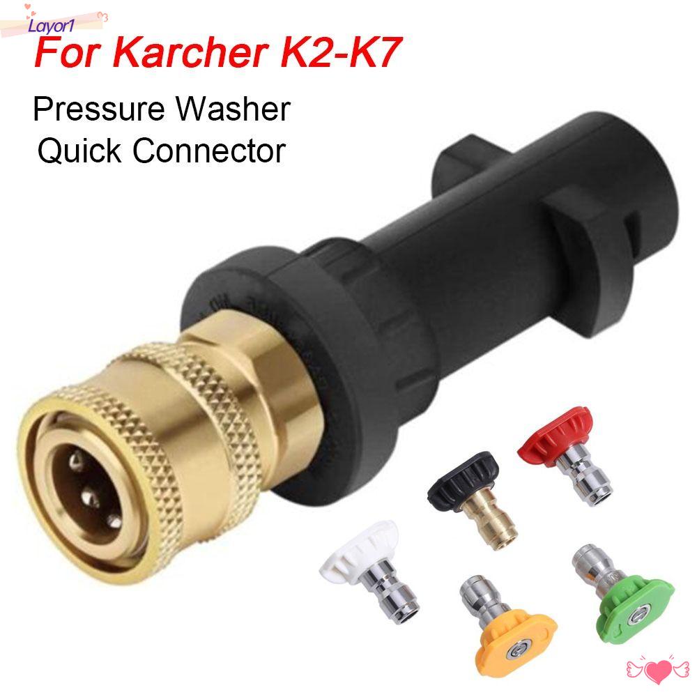 Vòi Phun Bọt Tuyết Áp Suất Cao 1 / 4 "5 Món LAYOR1 Cho Vòi Phun Karcher