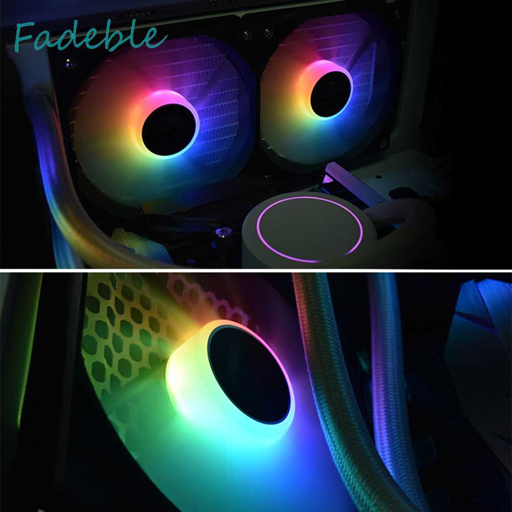 Quạt Tản Nhiệt CPU XF-12025 12cm 3 Pin ARGB DC 12V Nhiều Màu Sắc