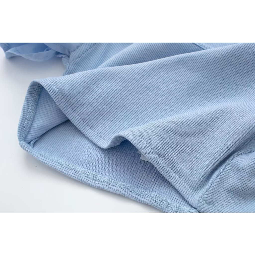 Uibey Áo Vest Lưng Cao Xếp Chồng Lên Nhau UIBEY 096