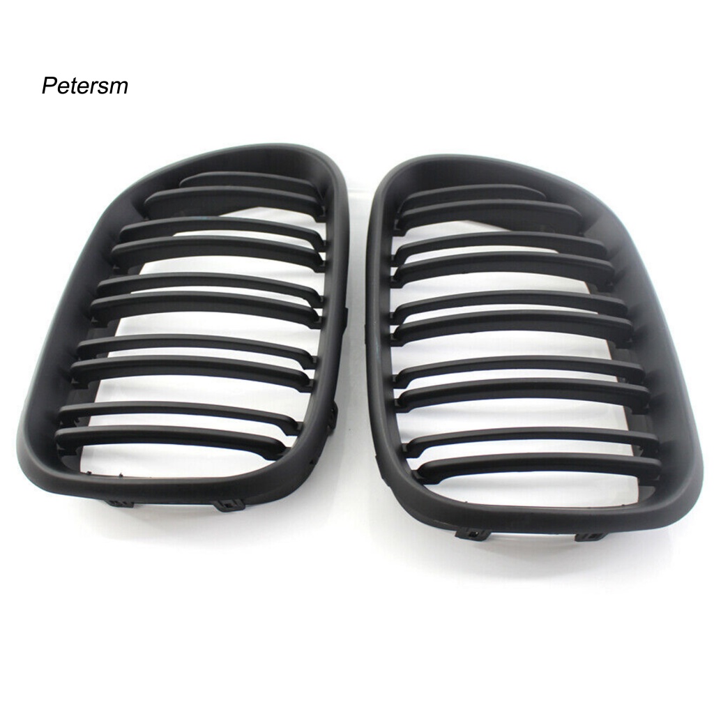 Bộ 2 LướI TảN NhiệT MàU Đen NháM GắN Mui Xe 51138250052 51138250051 Phụ Kiện Chuyên Dụng Dành Cho BMW X5 Series E53 99-03