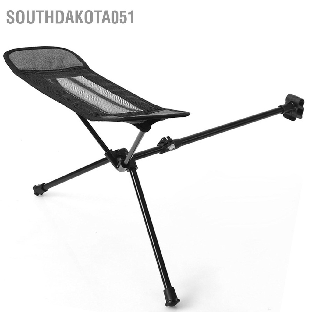 Southdakota051 Chỗ để chân có thể thu vào gấp di động bằng hợp kim nhôm đa ​​năng cho ghế bãi biển