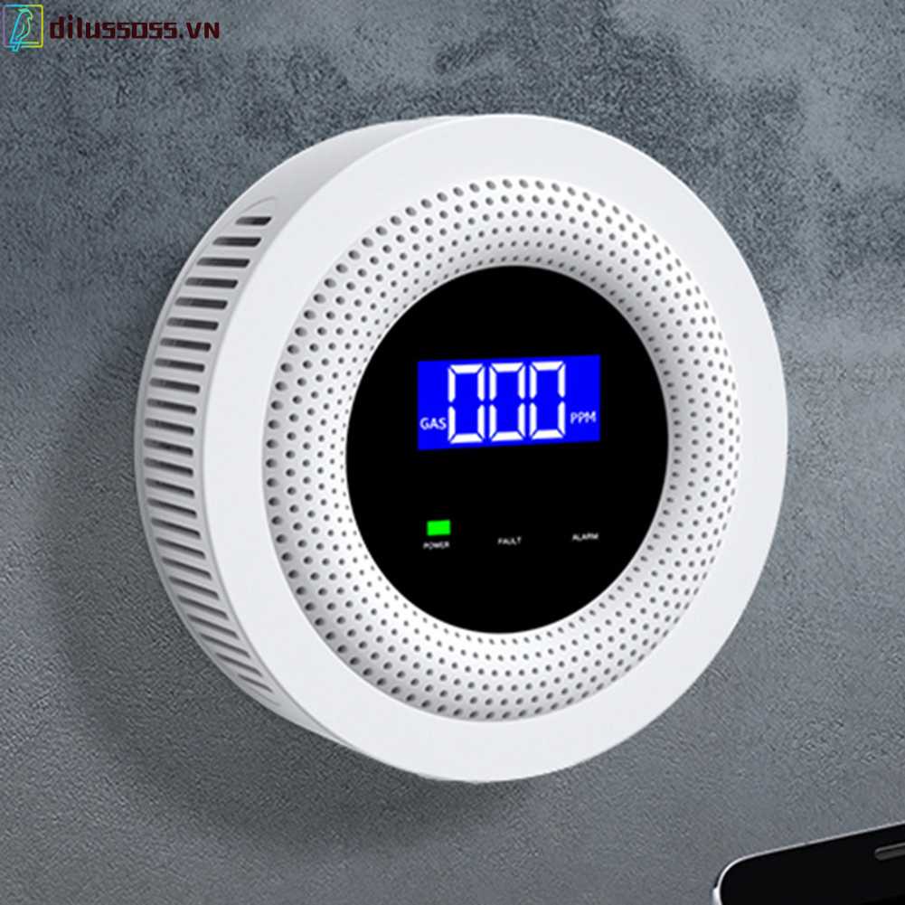 Cảm Biến Rò Rỉ Khí Ga Màn Hình Kỹ Thuật Số Cho LPG Gas Biogas Methane
