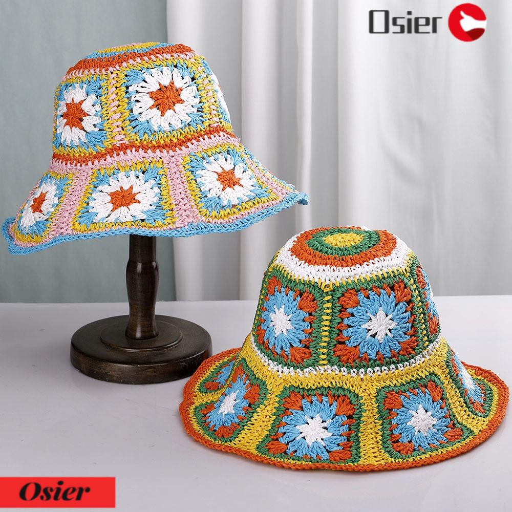 Mũ Cói Bucket Chống Nắng OSIER1 Thời Trang Mùa Hè 2023